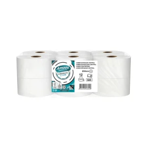 Amoos Professional Mission Care Jumbo Centrefeed 2F – Papel de Limpeza Extração Central