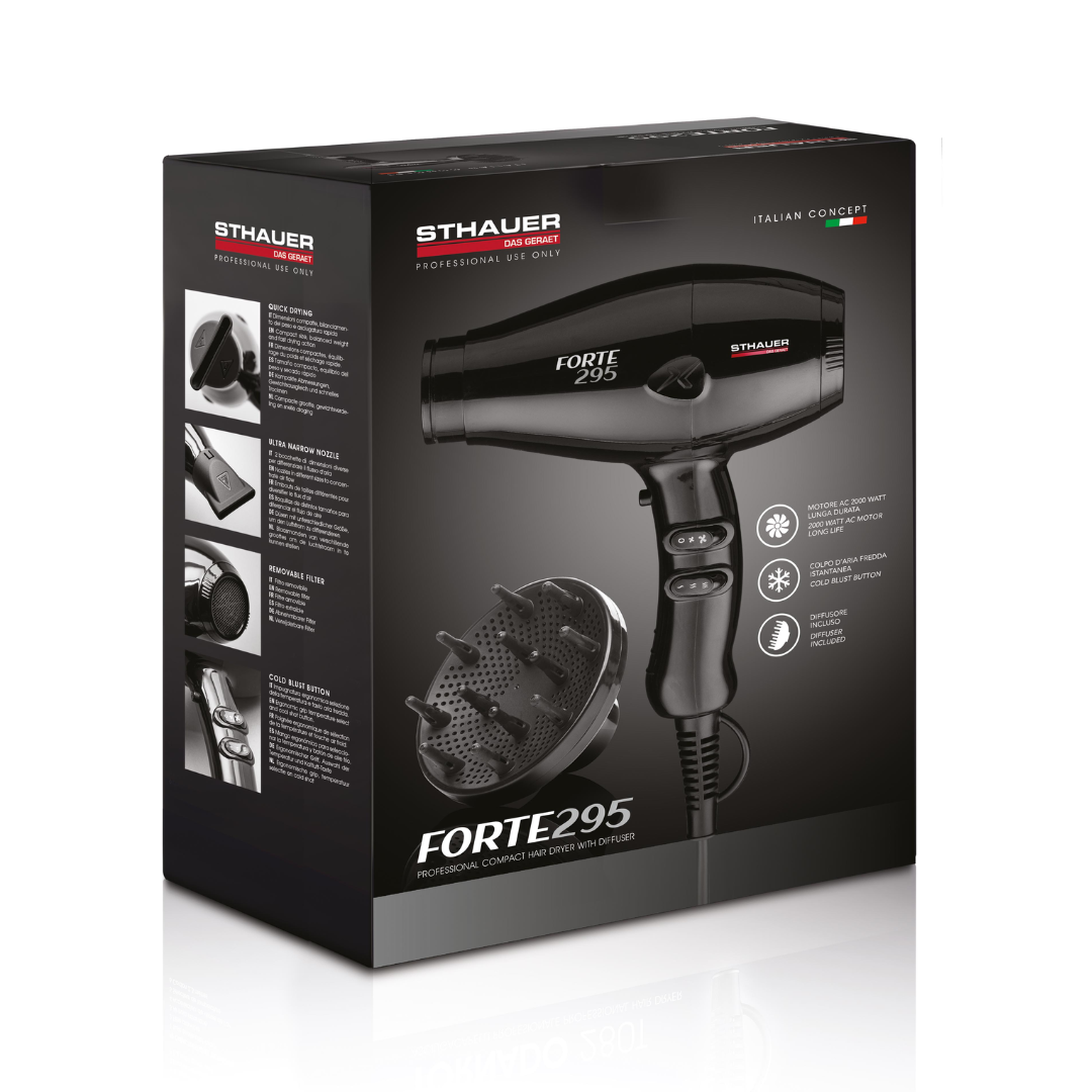Secador Profissional Sthauer Forte 295 com Difusor - Image 4
