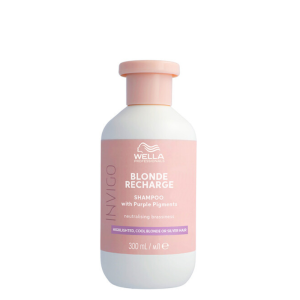 Wella Invigo Blonde Recharge Shampoo Roxo Cabelo Loiro 300ml