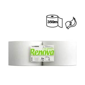 Renovagreen Rolo Industrial 2 Folhas em embalagens de 2 bobines