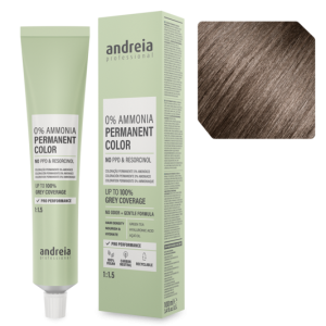Andreia Coloração Permanente 0% Amoníaco 6.0 Louro Escuro Natural 100ml