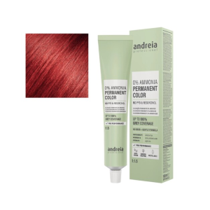 Andreia Coloração Permanente 0% Amoníaco – Tom 6.5 Louro Escuro Vermelho 100ml