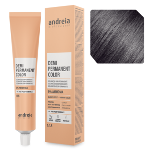 Andreia Coloração Demi Permanente 5.A Castanho Claro Cinza 100ml