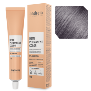 Andreia Coloração Demi Permanente 7.A Louro Médio Cinza 100ml