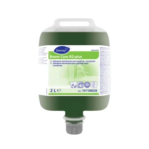 R2-plus - Diversey Room Care R2-plus – Detergente Desinfetante Concentrado para Superfícies Duras 2L
