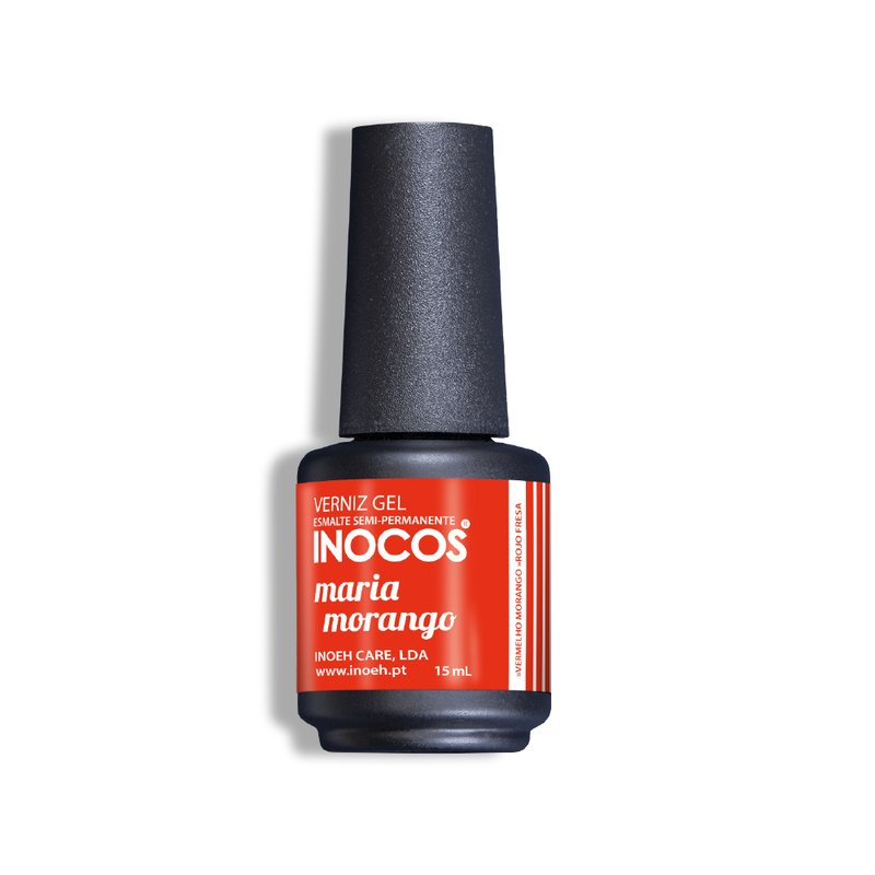 Verniz Gel Inocos Maria Morango 15ml - Image 2