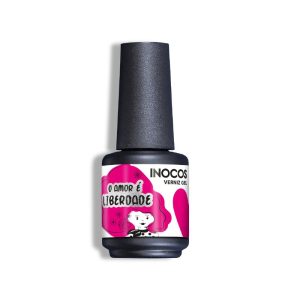 VERNIZ GEL INOCOS O AMOR E LIBERDADE15ML