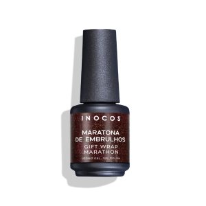 Verniz Gel Inocos Maratona de Embrulhos 15ml Coleção O Típico Natal
