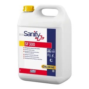 Sutter S.F. 300 – Detergente Desinfetante Clorado para Superfícies Alimentares 5kg