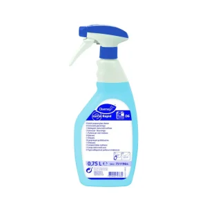 Diversey Suma Rapid D6 - Detergente para limpeza de vidros com fórmula neutra e acabamento transparente