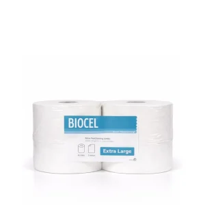 Biocel Zeta Extra Large – Rolo Papel Chaminé Industrial para Dispensador Alta Capacidade e Absorção