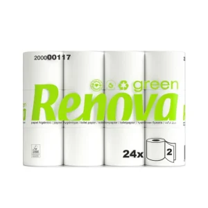 Renovagreen Papel Higiénico Doméstico 2 Folhas 20m